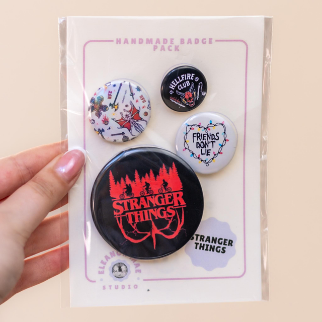 'Stranger Things' - Badge Pack