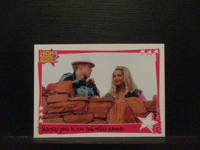 High School Musical 2 Original Trading Card #68