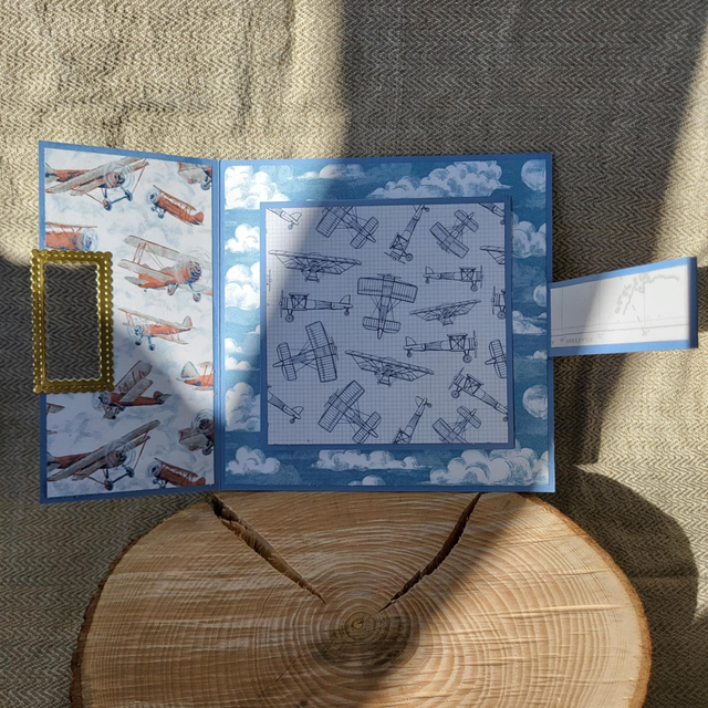 Carte Joyeux anniversaire avec boucle