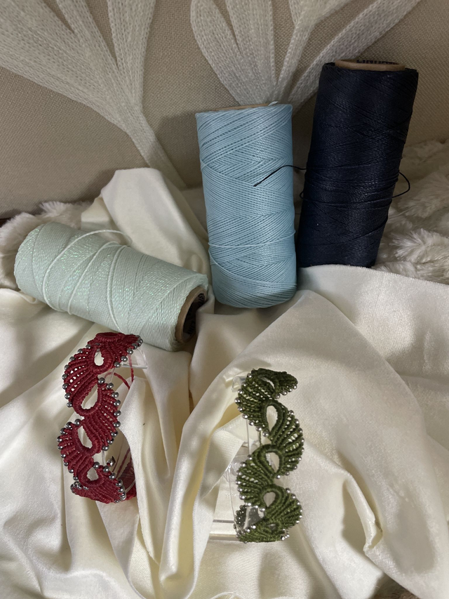 Bracelet "Feuille dansante"