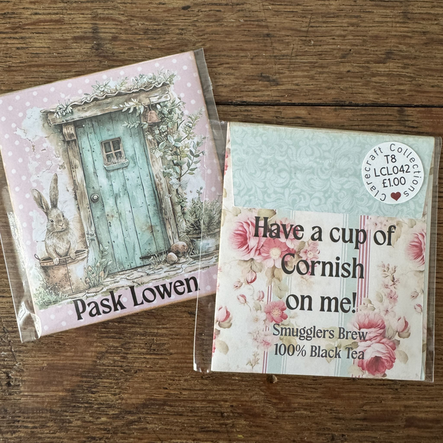 Cornish Tea Bag Easter - Pask Lowen