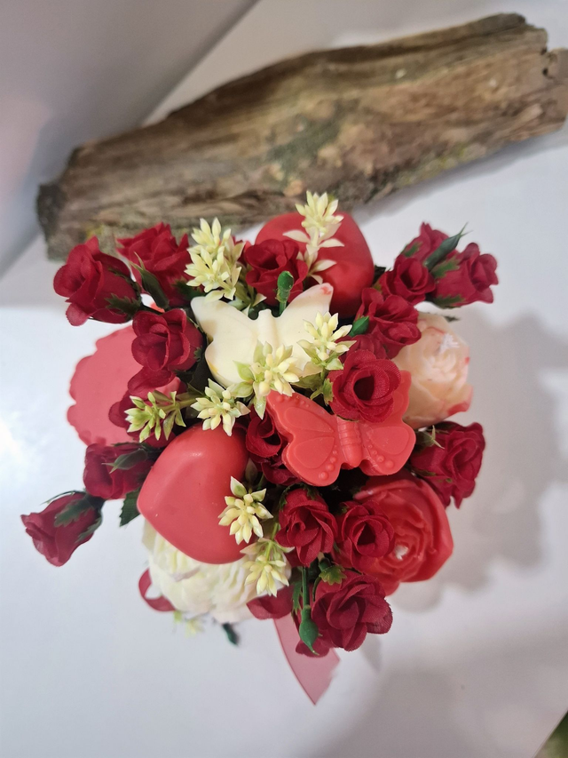 MACETA FLOR ARTIFICIAL