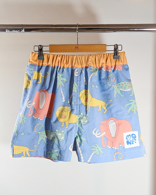 SHORT RONNY savane M