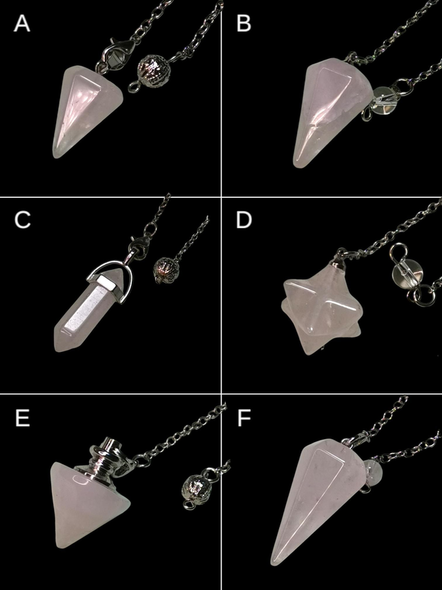 Pendule cristal de roche 