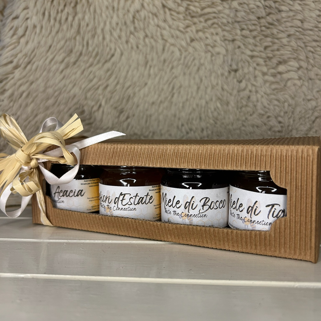 Confezione regalo 4 x 50g