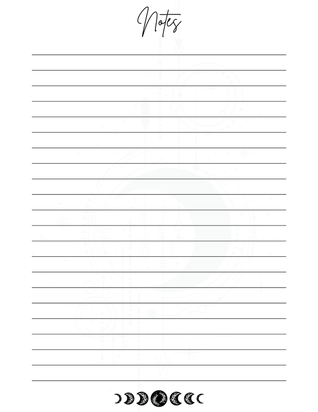 Intérieur carnet éternel A5 - Agenda non daté pour 6 mois.