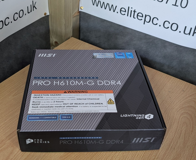 Combo Deal - Intel Core i5-13400F, MSI Pro H610M-G, T-Force Vulcan DDR4-3600 (2 x 8GB)