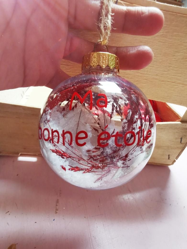 Boule &quot;ma bonne étoile&quot; 