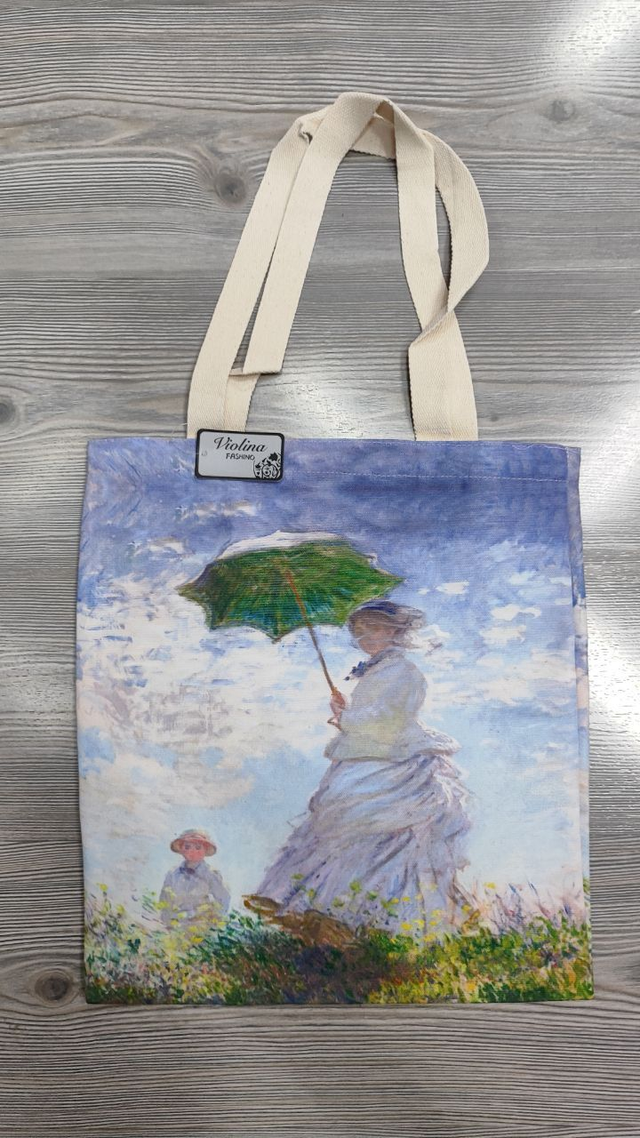 Borsa Shopper tote La passeggiata di Monet