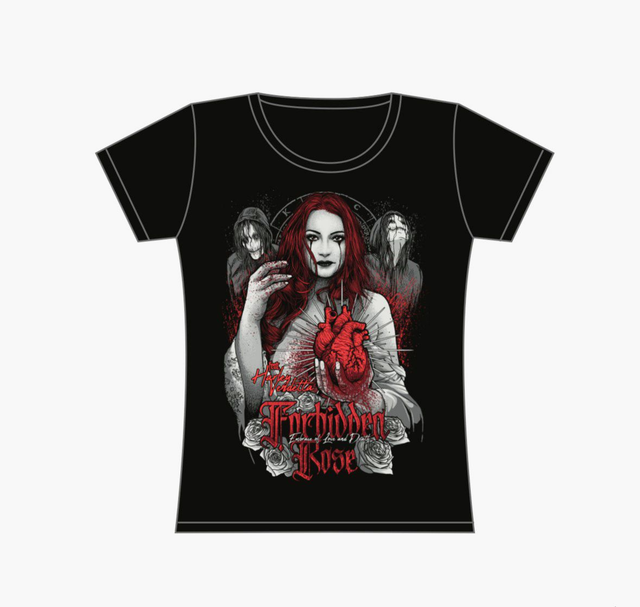 Lady's Shirt Embrace of Love & Death