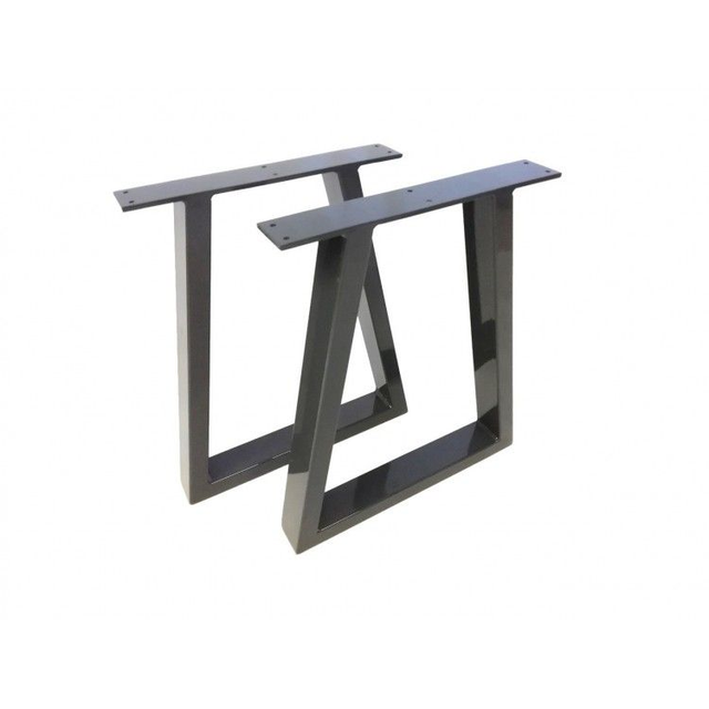 Trapezium Bench Legs - Pair