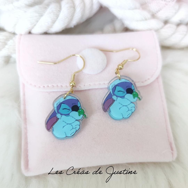 Boucles d&#039;oreilles Stitch 