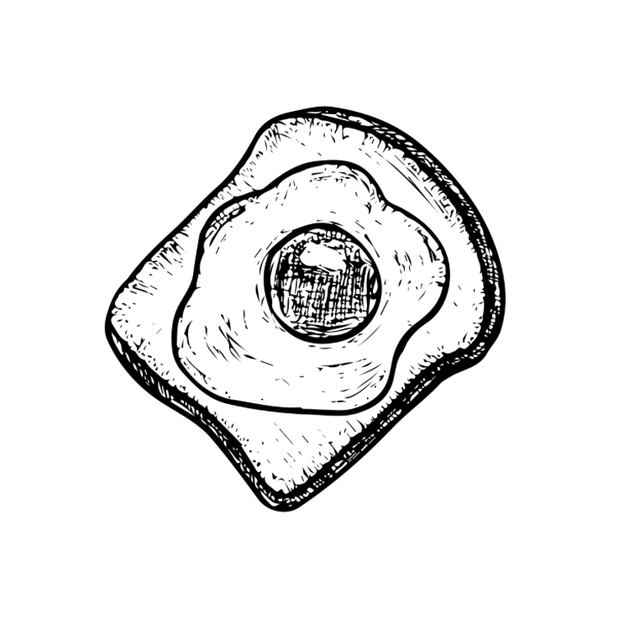 Poached Eggs on Sourdough 