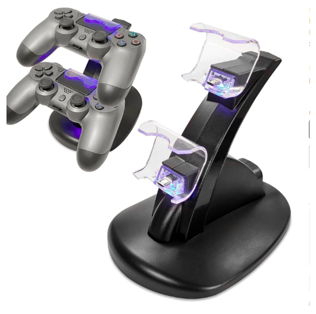 Cargador doble control Ps4