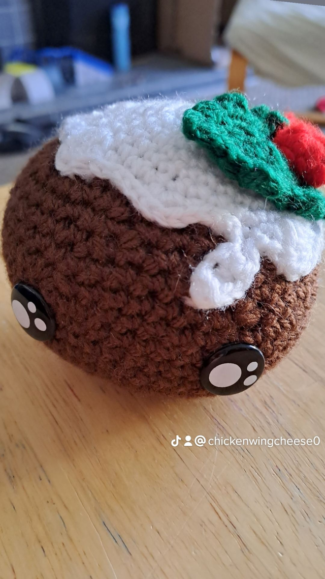 cute Christmas pud
