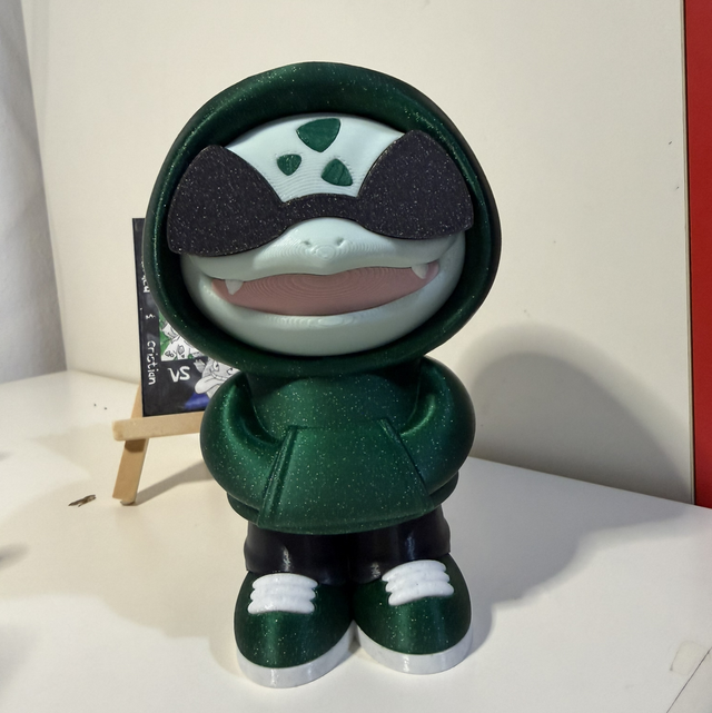 Fanart pla effetto multicolor o glitter