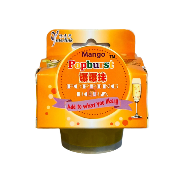 Popping Boba Mango Flavour 130g  一直旺爆爆珠芒果味