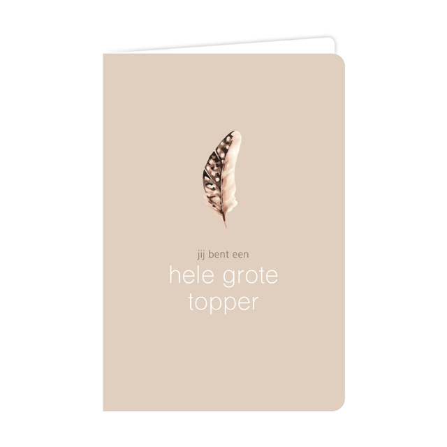 Kaart Water Hele grote topper