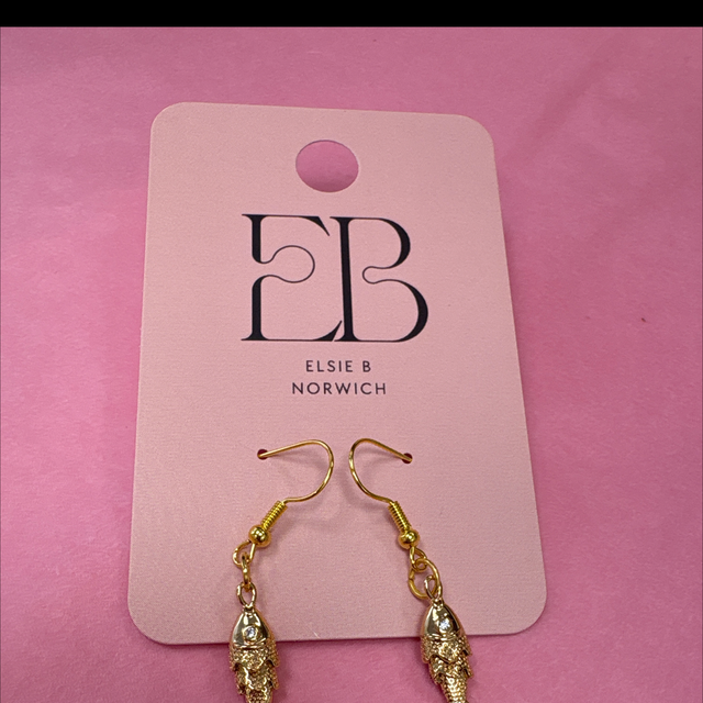 Fish earrings 