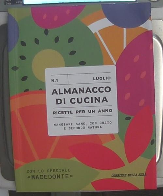 ALMANACCO CUCINA "MACEDONIE"