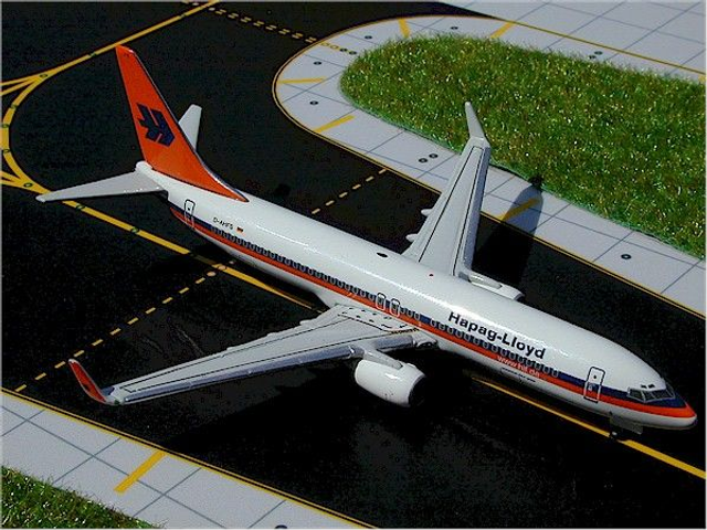 Hapag-Lloyd B737-800 (D-AHFS), 1:400, GeminiJets