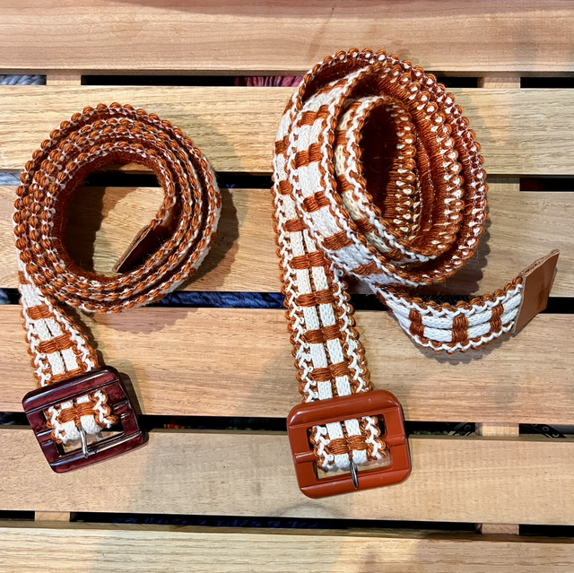 Broekriem met vintage gesp