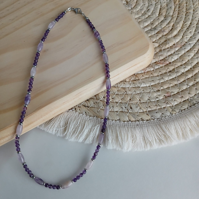 Dames ketting met Amethist (1.036)