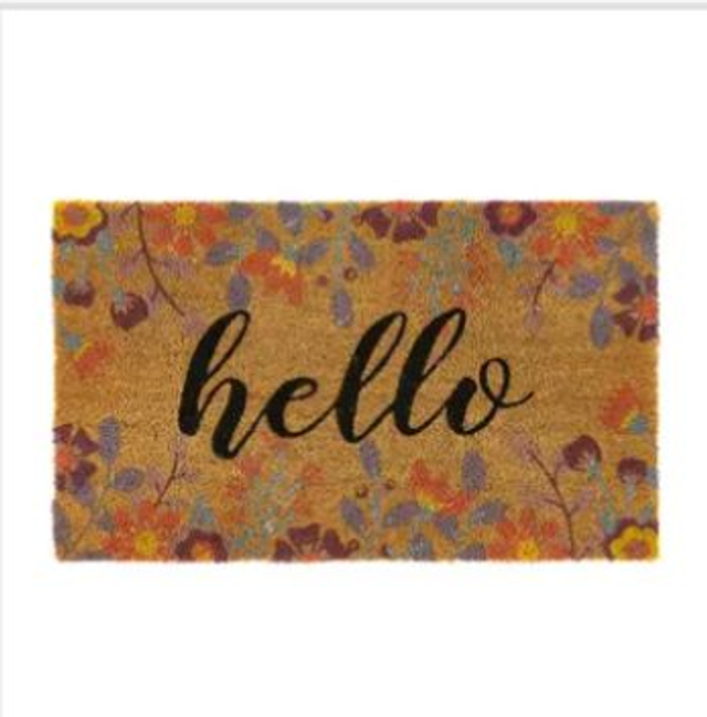 HELLO doormat