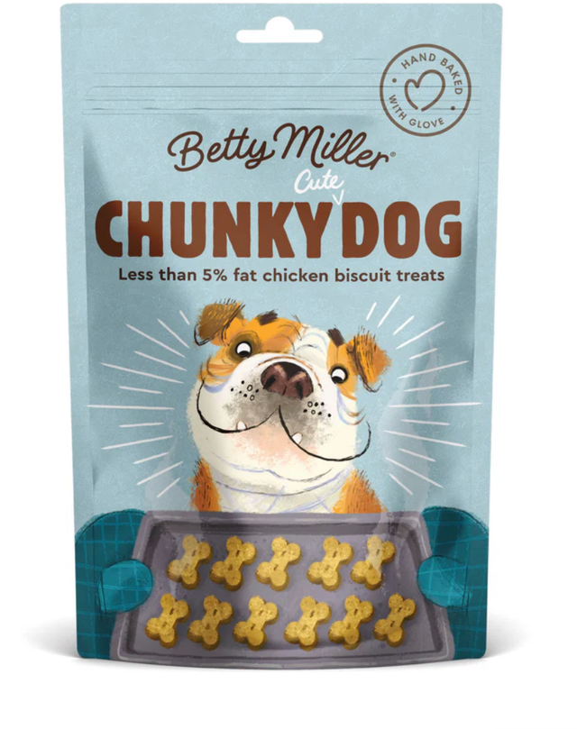 Betty Miller - Chunky Dog | Wheat-Free Treats 100g