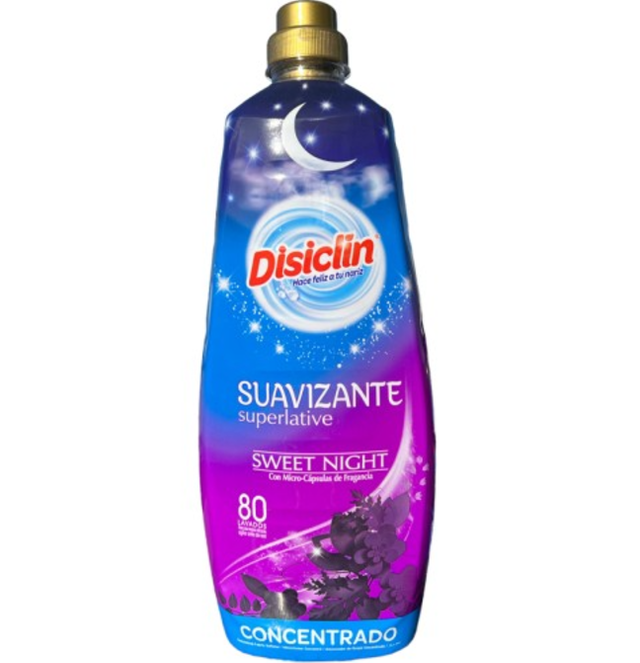 Disiclin Concentrated Softener 60 Wash 1.3L - Sweet Night 