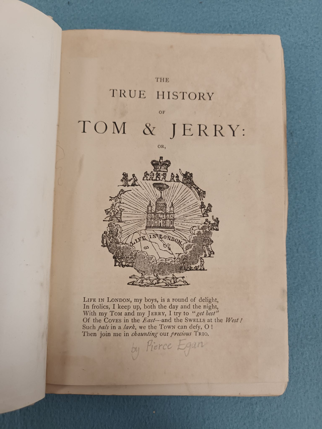 THE TRUE HISTORY OF TOM &amp; JERRY BY CHARLES HINDLEY 
