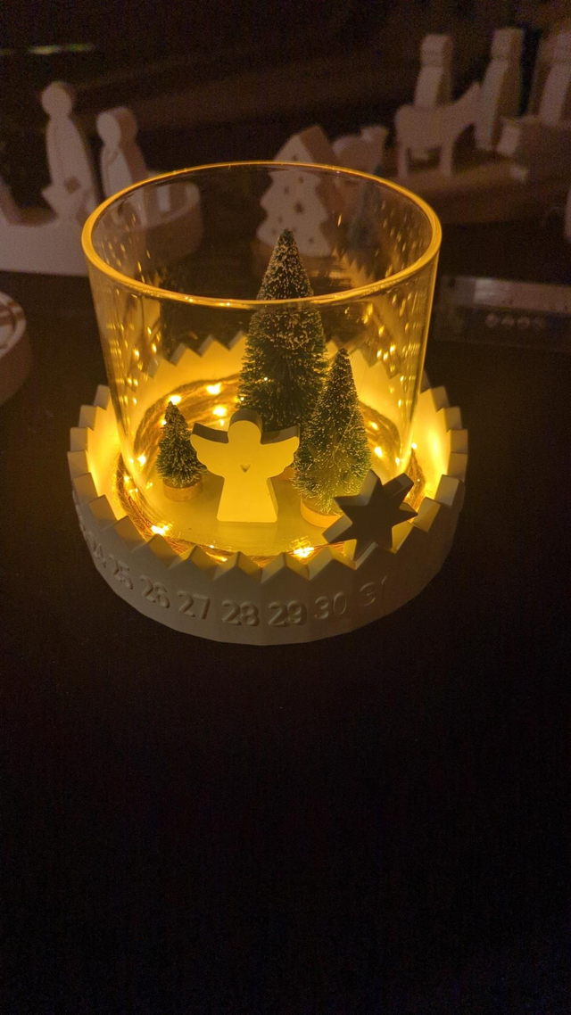 Adventsschale