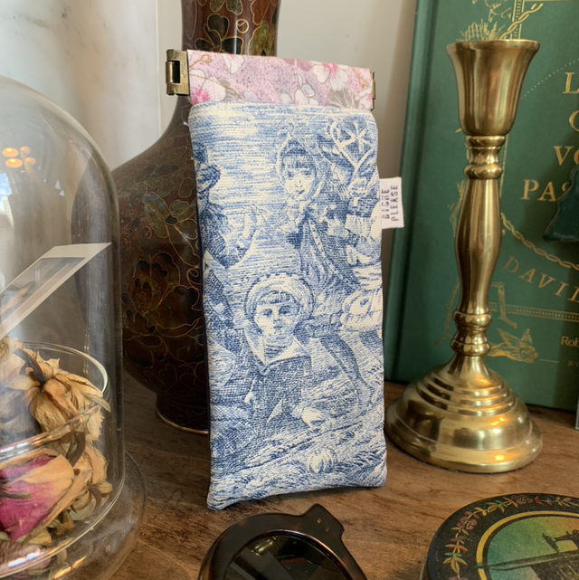 Étui à lunette patchwork - taille S