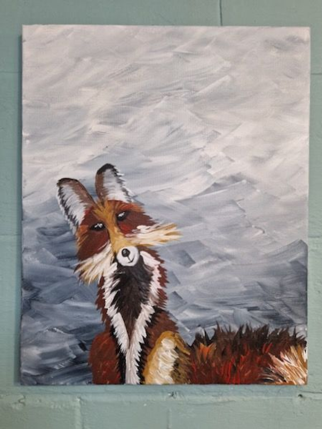 Instructor Painting: Fox