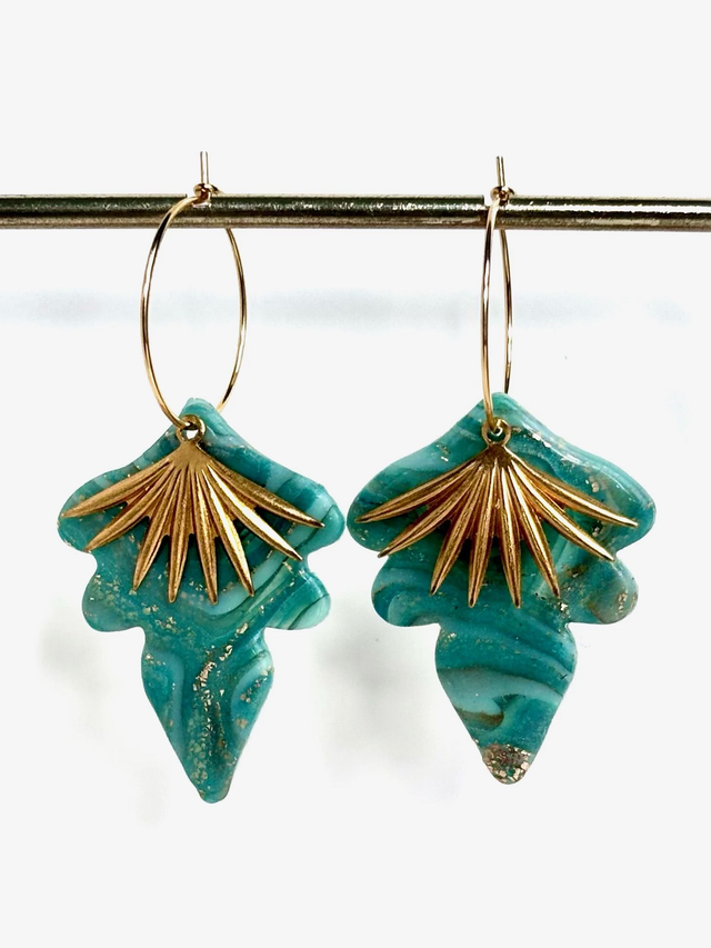 Boucles « Palmettes »