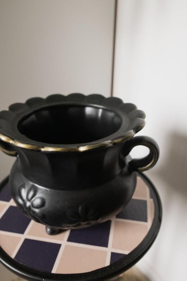 Botanical Witch 🌒 Cache-pot upcyclé