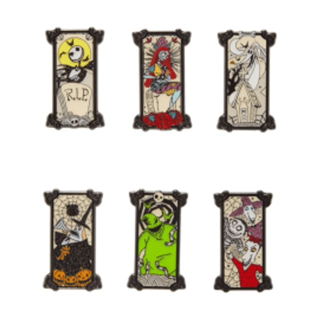 Nightmare Before Christmas Portrait Blind Box Pins
