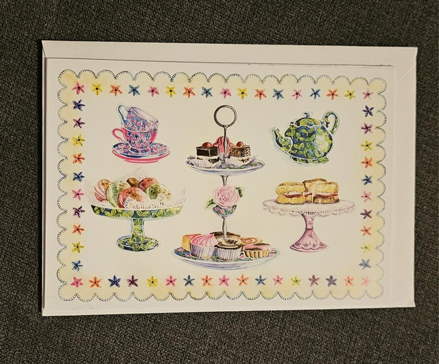 Afternoon Tea Card 