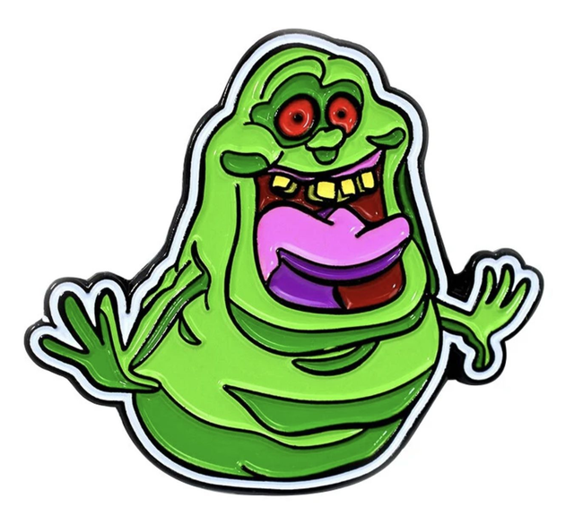 Slimer Ghost Collector Pins Ghostbusters