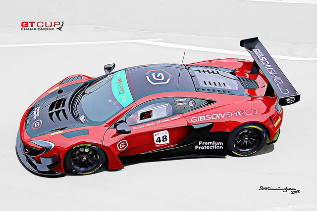 C181110 McLaren 650S GT3 GT Cup Gibson Motorsport #48 Donington Park 2018
