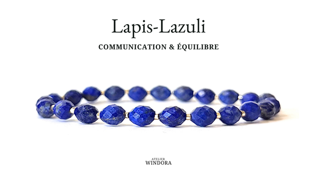 Bracelet | Lapis-Lazuli - Précieux