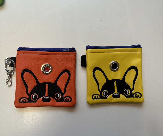 Poo Bags - with dispenser - Peeking Dog 