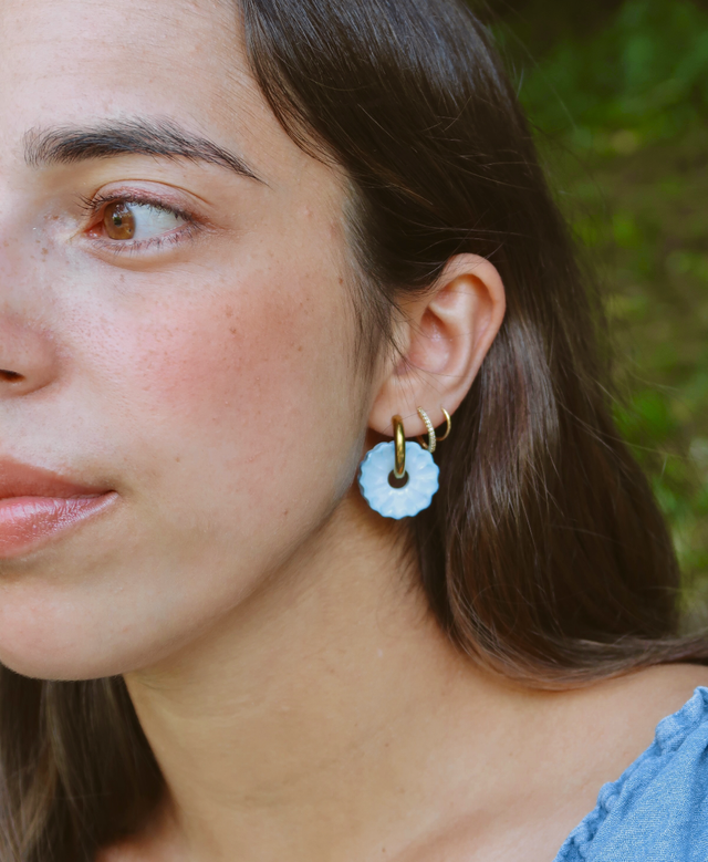 Boucles d&#039;oreilles Cérame