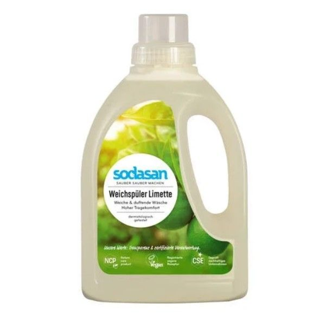Sodasan Weichspüler Limette, 750ml Flasche