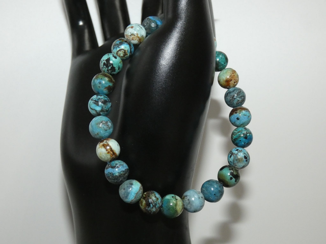 10mm Opale Bleue Des Andes A