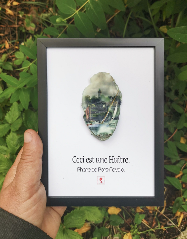 13x18 : Ceci est une huitre "Port Navalo" a