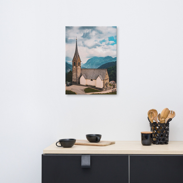  Canvas Landscape mountain cloudy 