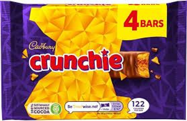 Cadbury Crunchie 4 pk
