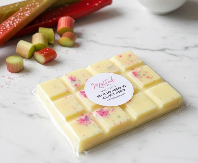 Rhubarb &amp; Custard Wax Bar 