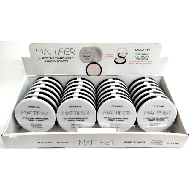Poudre compact matifiante -- D'DONNA